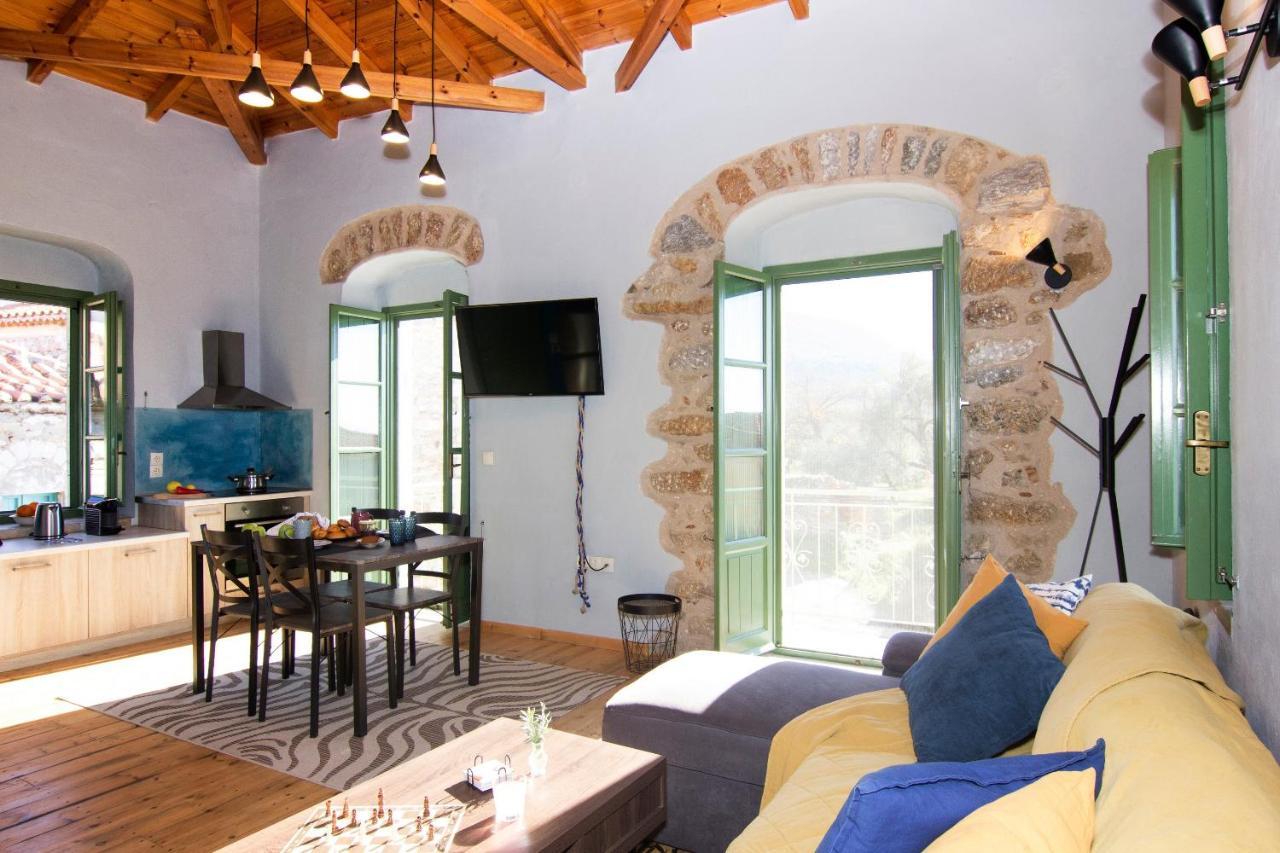 Stavroulas Stone House In Rigklia, Messinia Riglia Exterior photo