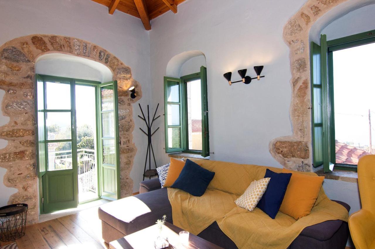 Stavroulas Stone House In Rigklia, Messinia Riglia Exterior photo